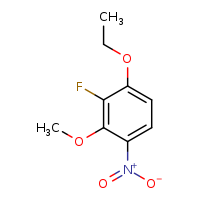 1-ethoxy-2-fluoro-3-methoxy-4-nitrobenzene