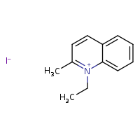 1-ethyl-2-methylquinolin-1-ium iodide
