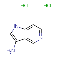 1H-pyrrolo[3,2-c]pyridin-3-amine dihydrochloride