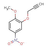 1-methoxy-4-nitro-2-(prop-2-yn-1-yloxy)benzene