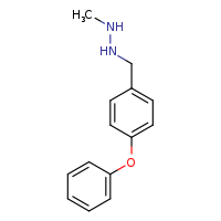1-methyl-2-[(4-phenoxyphenyl)methyl]hydrazine