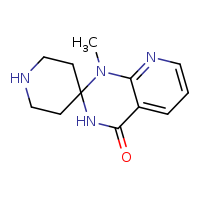 1'-methyl-3'H-spiro[piperidine-4,2'-pyrido[2,3-d]pyrimidin]-4'-one