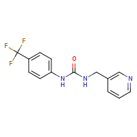 1-(pyridin-3-ylmethyl)-3-[4-(trifluoromethyl)phenyl]urea