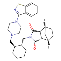 (1R,2R,6S,7S)-4-{[(1R,2R)-2-{[4-(1,2-benzothiazol-3-yl)piperazin-1-yl]methyl}cyclohexyl]methyl}-4-azatricyclo[5.2.1.0²,?]decane-3,5-dione