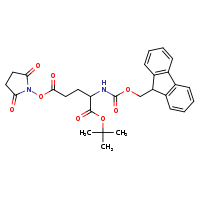 1-tert-butyl 2,5-dioxopyrrolidin-1-yl 2-{[(9H-fluoren-9-ylmethoxy)carbonyl]amino}pentanedioate