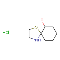 1-thia-4-azaspiro[4.5]decan-6-ol hydrochloride