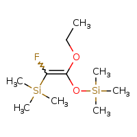 {[(1Z)-1-ethoxy-2-fluoro-2-(trimethylsilyl)ethenyl]oxy}trimethylsilane