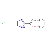 2-(1-benzofuran-2-yl)-4,5-dihydro-1H-imidazole hydrochloride