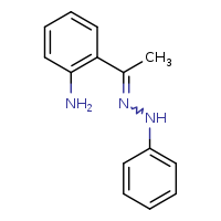 2-[(1E)-1-(2-phenylhydrazin-1-ylidene)ethyl]aniline