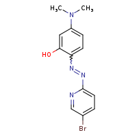 2-[(1E)-2-(5-bromopyridin-2-yl)diazen-1-yl]-5-(dimethylamino)phenol
