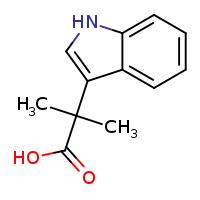 2-(1H-indol-3-yl)-2-methylpropanoic acid