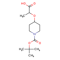 2-{[1-(tert-butoxycarbonyl)piperidin-4-yl]oxy}propanoic acid