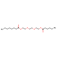 2-{2-[2-(hexanoyloxy)ethoxy]ethoxy}ethyl octanoate