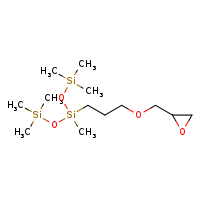 2,2,4,6,6-pentamethyl-4-[3-(oxiran-2-ylmethoxy)propyl]-3,5-dioxa-2,4,6-trisilaheptane