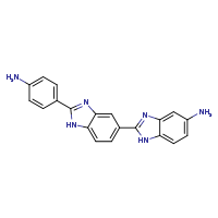 2-[2-(4-aminophenyl)-1H-1,3-benzodiazol-5-yl]-1H-1,3-benzodiazol-5-amine