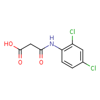 2-[(2,4-dichlorophenyl)carbamoyl]acetic acid