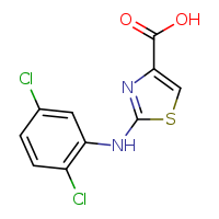 2-[(2,5-dichlorophenyl)amino]-1,3-thiazole-4-carboxylic acid