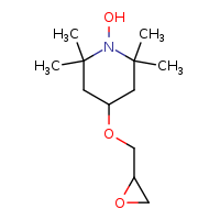 2,2,6,6-tetramethyl-4-(oxiran-2-ylmethoxy)piperidin-1-ol