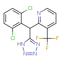 2-[(2,6-dichlorophenyl)(1H-1,2,3,4-tetrazol-5-yl)methyl]-3-(trifluoromethyl)pyridine