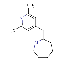 2-[(2,6-dimethylpyridin-4-yl)methyl]azepane