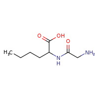 2-(2-aminoacetamido)hexanoic acid