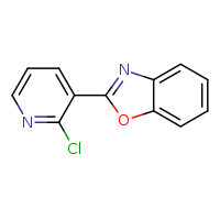 2-(2-chloropyridin-3-yl)-1,3-benzoxazole