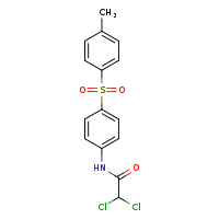 2,2-dichloro-N-[4-(4-methylbenzenesulfonyl)phenyl]acetamide