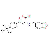 2-[(2H-1,3-benzodioxol-5-ylmethyl)amino]-4-(4-tert-butylphenyl)-4-oxobutanoic acid