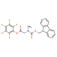 2,3,4,5,6-pentafluorophenyl 2-{[(9H-fluoren-9-ylmethoxy)carbonyl](methyl)amino}acetate