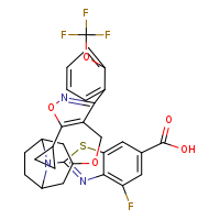 2-[3-({5-cyclopropyl-3-[2-(trifluoromethoxy)phenyl]-1,2-oxazol-4-yl}methoxy)-8-azabicyclo[3.2.1]octan-8-yl]-4-fluoro-1,3-benzothiazole-6-carboxylic acid