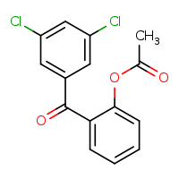 2-(3,5-dichlorobenzoyl)phenyl acetate