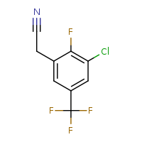 2-[3-chloro-2-fluoro-5-(trifluoromethyl)phenyl]acetonitrile