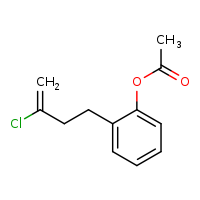 2-(3-chlorobut-3-en-1-yl)phenyl acetate