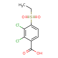 2,3-dichloro-4-(ethanesulfonyl)benzoic acid