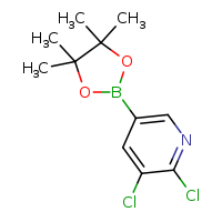 2,3-dichloro-5-(4,4,5,5-tetramethyl-1,3,2-dioxaborolan-2-yl)pyridine