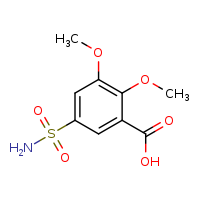 2,3-dimethoxy-5-sulfamoylbenzoic acid