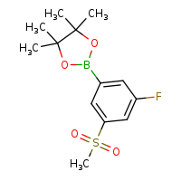 2-(3-fluoro-5-methanesulfonylphenyl)-4,4,5,5-tetramethyl-1,3,2-dioxaborolane