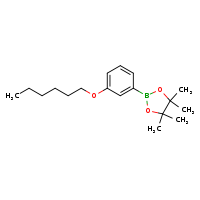 2-[3-(hexyloxy)phenyl]-4,4,5,5-tetramethyl-1,3,2-dioxaborolane