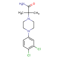 2-[4-(3,4-dichlorophenyl)piperazin-1-yl]-2-methylpropanamide