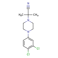 2-[4-(3,4-dichlorophenyl)piperazin-1-yl]-2-methylpropanenitrile