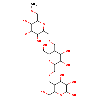2-({[4,5-dihydroxy-2-(hydroxymethyl)-6-({[4,5,6-trihydroxy-2-(hydroxymethyl)oxan-3-yl]methoxy}methyl)oxan-3-yl]methoxy}methyl)-6-(methoxymethyl)oxane-3,4,5-triol
