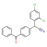 2-(4-benzoylphenyl)-2-(2,4-dichlorophenyl)acetonitrile