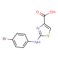2-[(4-bromophenyl)amino]-1,3-thiazole-4-carboxylic acid