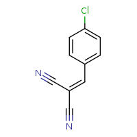 2-[(4-chlorophenyl)methylidene]propanedinitrile