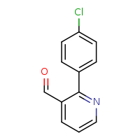 2-(4-chlorophenyl)pyridine-3-carbaldehyde