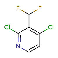 2,4-dichloro-3-(difluoromethyl)pyridine