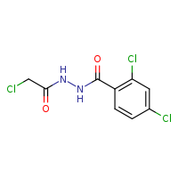 2,4-dichloro-N'-(2-chloroacetyl)benzohydrazide