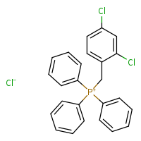 [(2,4-dichlorophenyl)methyl]triphenylphosphanium chloride