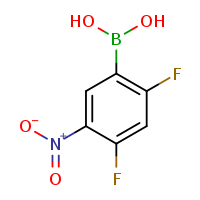 2,4-difluoro-5-nitrophenylboronic acid