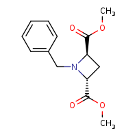2,4-dimethyl (2R,4R)-1-benzylazetidine-2,4-dicarboxylate